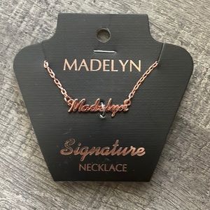 Madelyn Rose Gold Necklace
